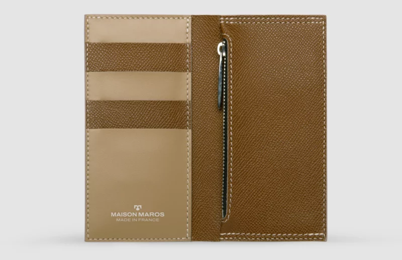 Portefeuille Grand Estey - Marron Foncé