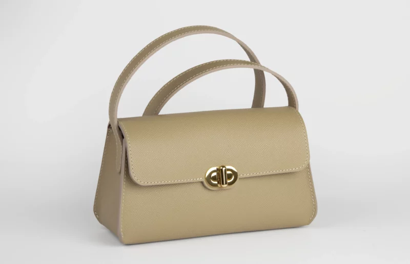 Sac à main - Beige - Or