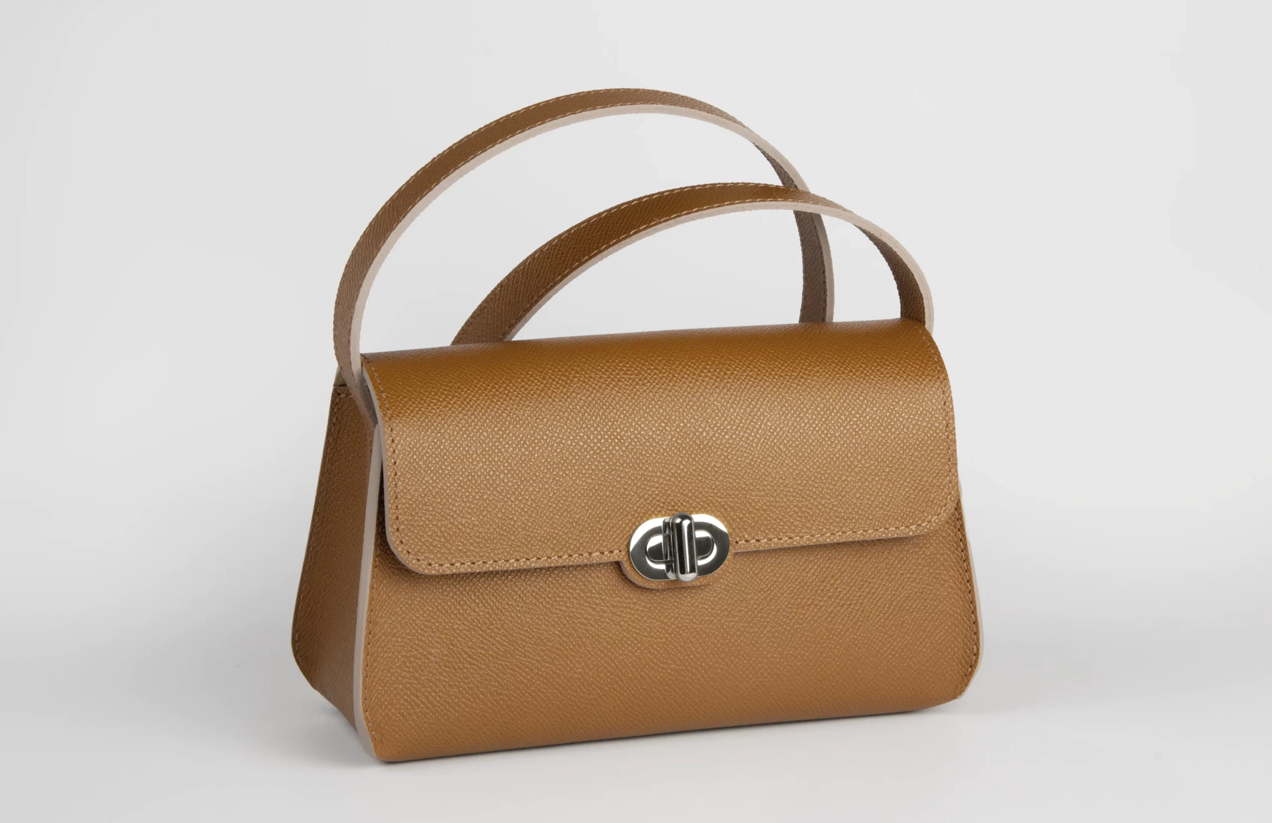 Sac à main - Marron clair - Argent