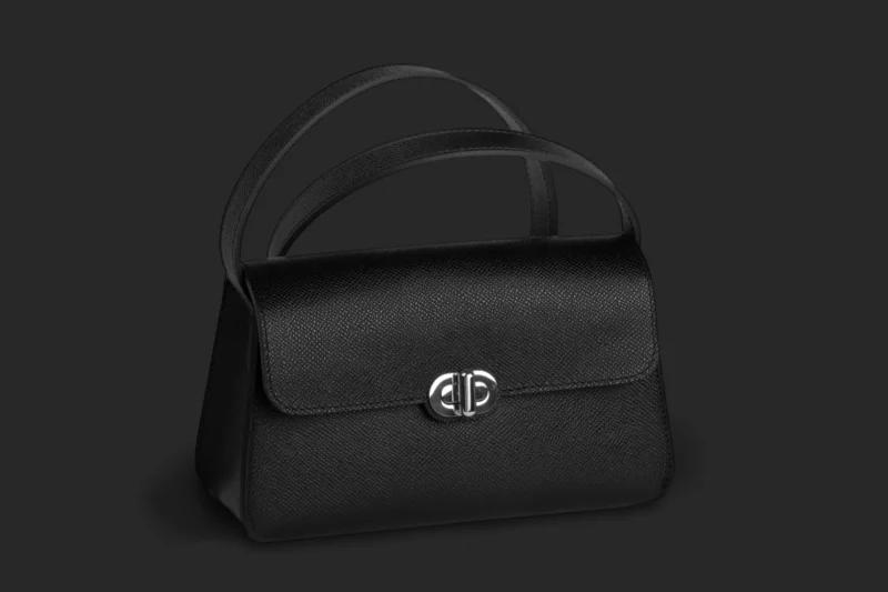 Sac à main - Noir - Argent