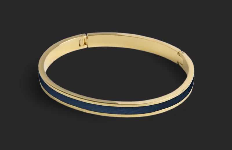 Bracelet Bleu - Or