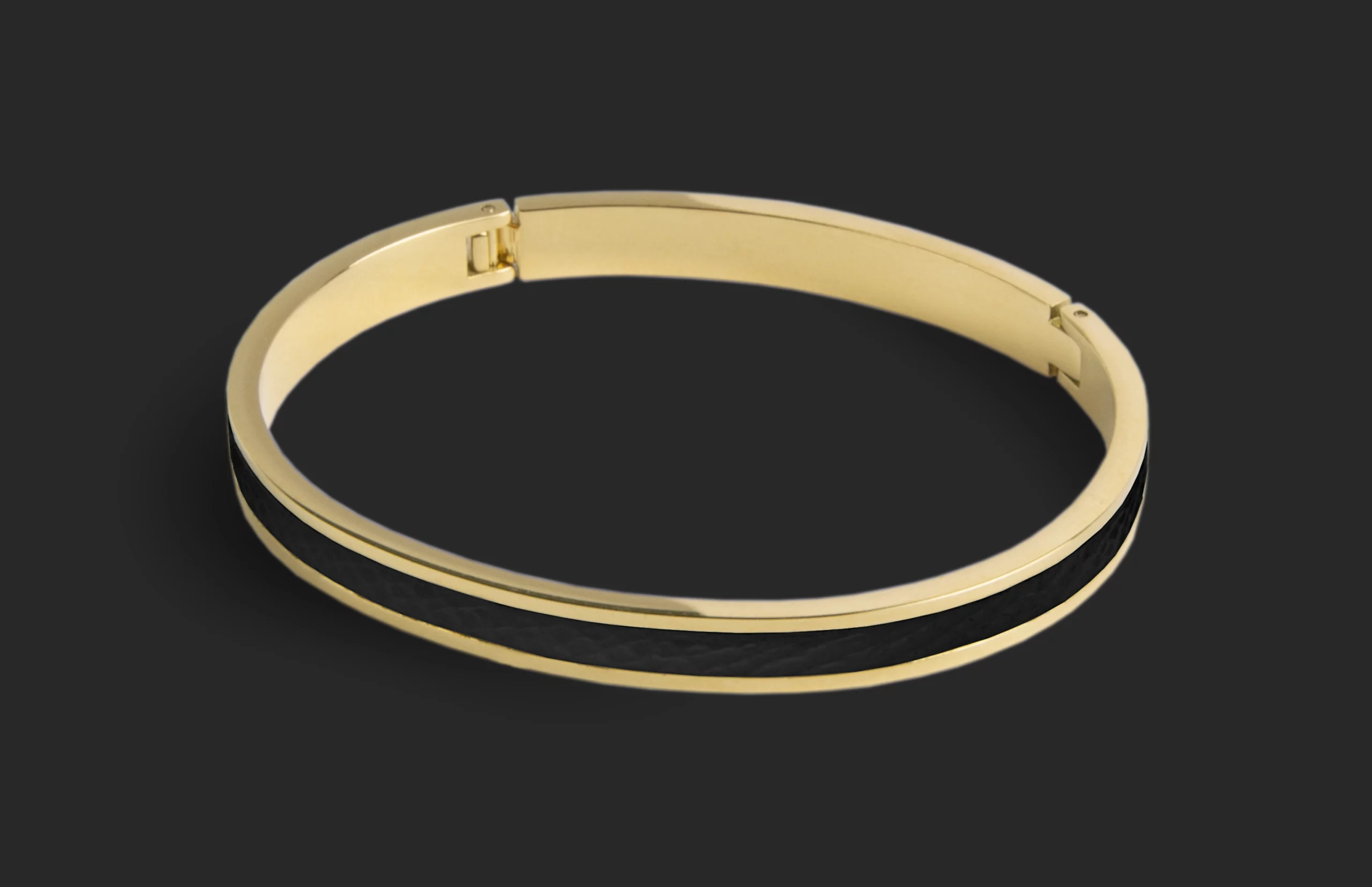 Bracelet Noir - Or