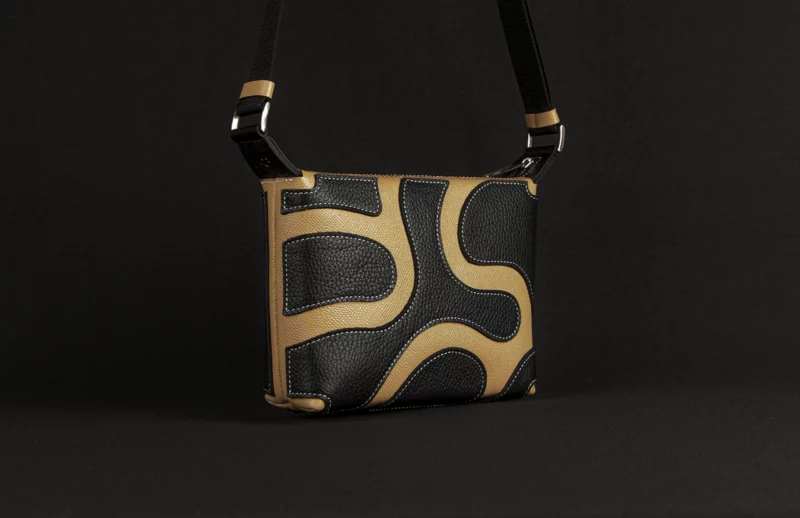 Sacoche Sillage - Beige Noir
